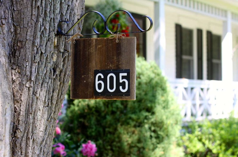 DIY for House Numbers