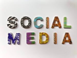 Social Media designed text
