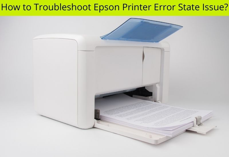 Epson printer error