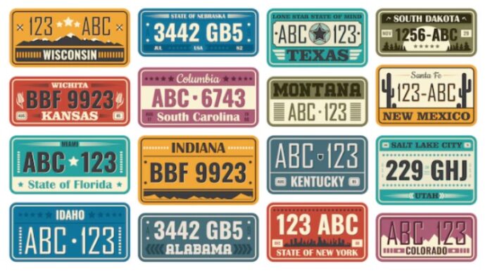 number plates for your vehicle