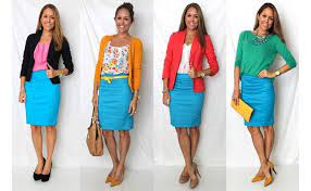 Select the Best Top for Your Pencil Skirt