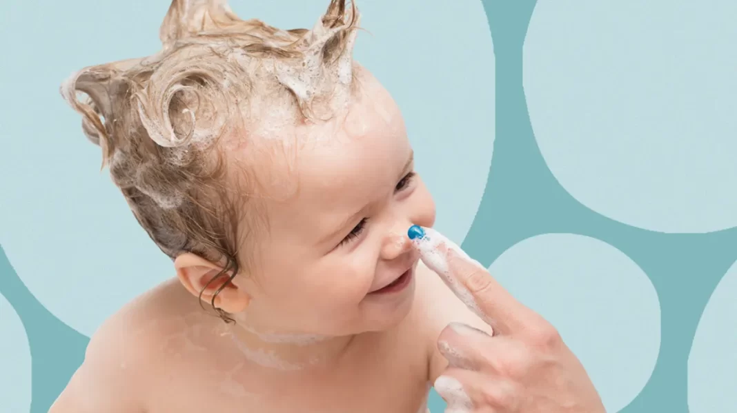 What is best for a child's hair washing: a child cleanser or a cleanser?