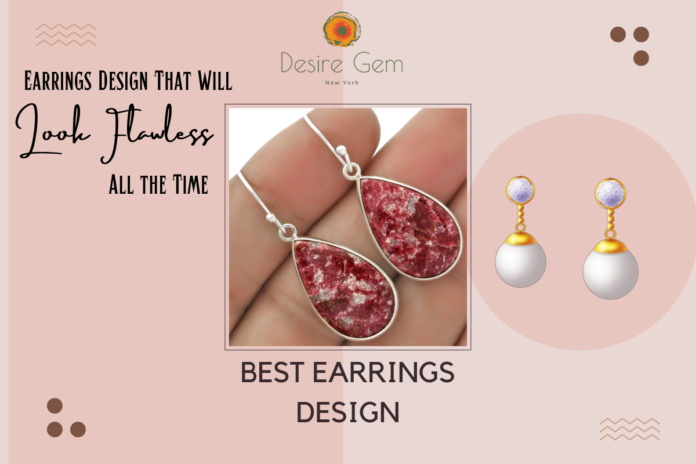 silver earrings for women